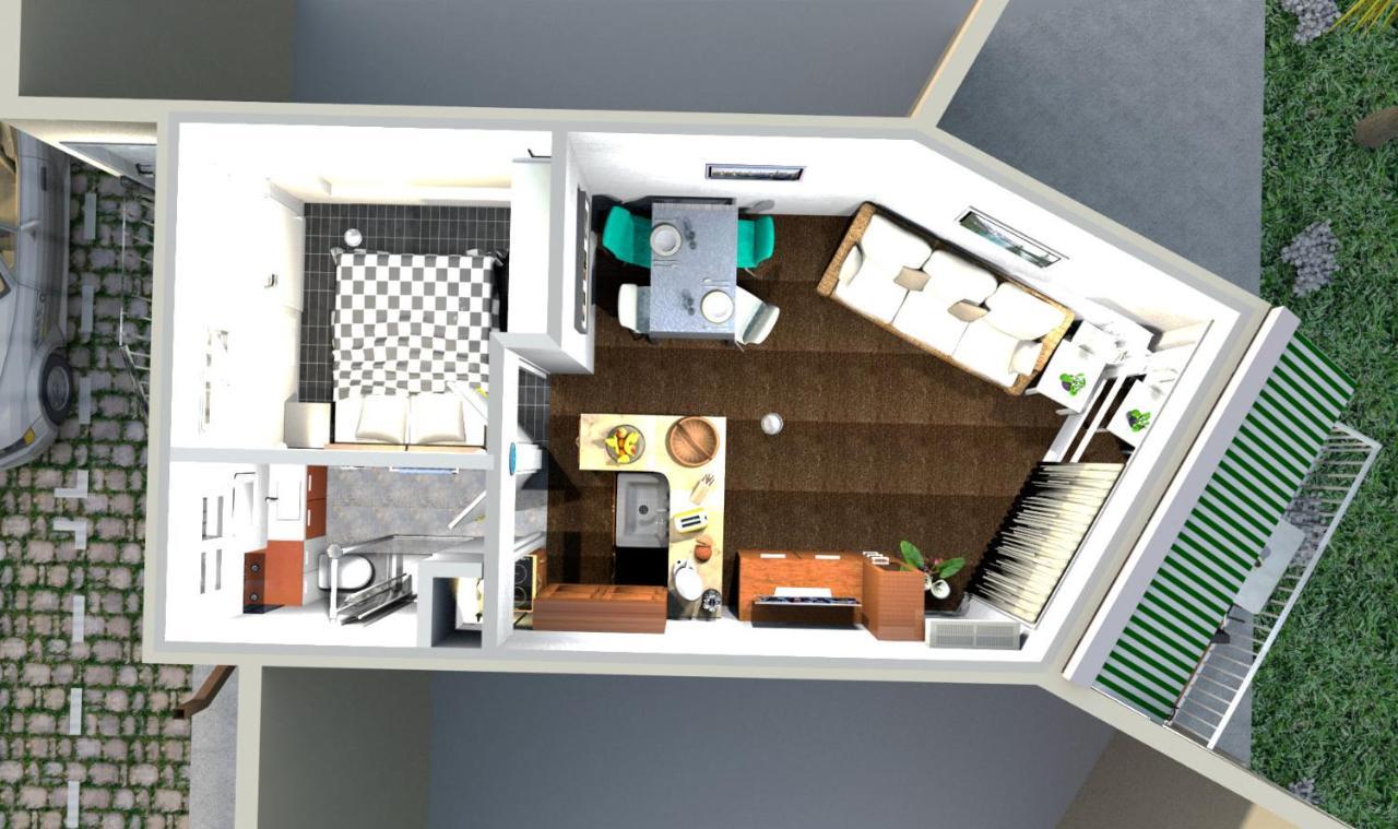 Appartamento Romantica 35 Raffa Exterior foto